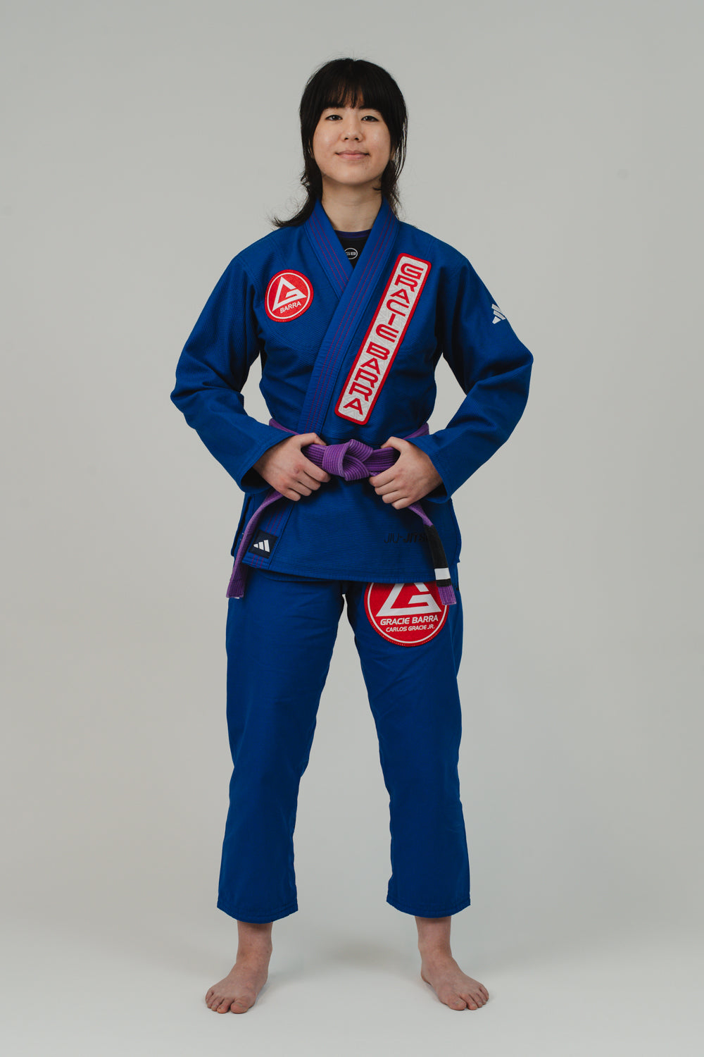Pro Lite Comp Womens Kimono by Adidas - Blue
