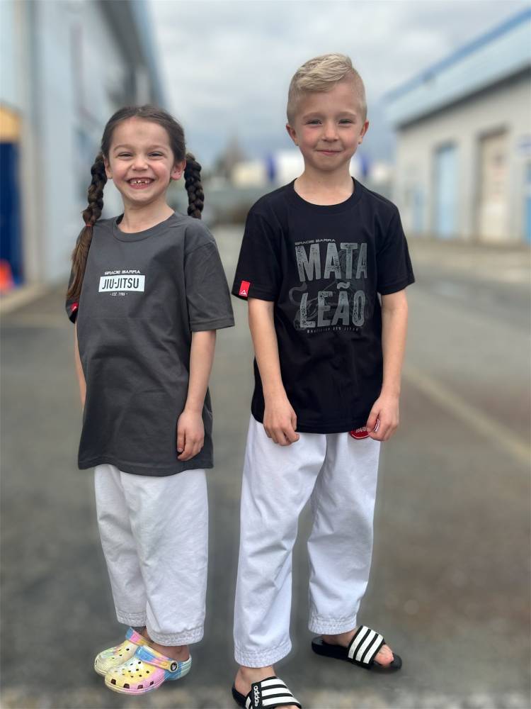 Jiu Jitsu 24/7 Youth Tee - Dark Grey