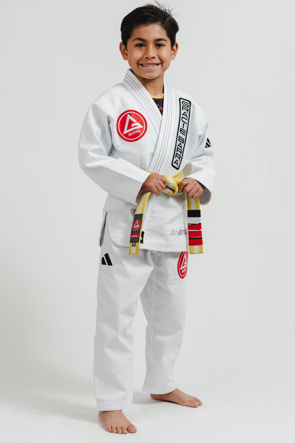 Pro Lite Comp Youth Kimono by Adidas - White