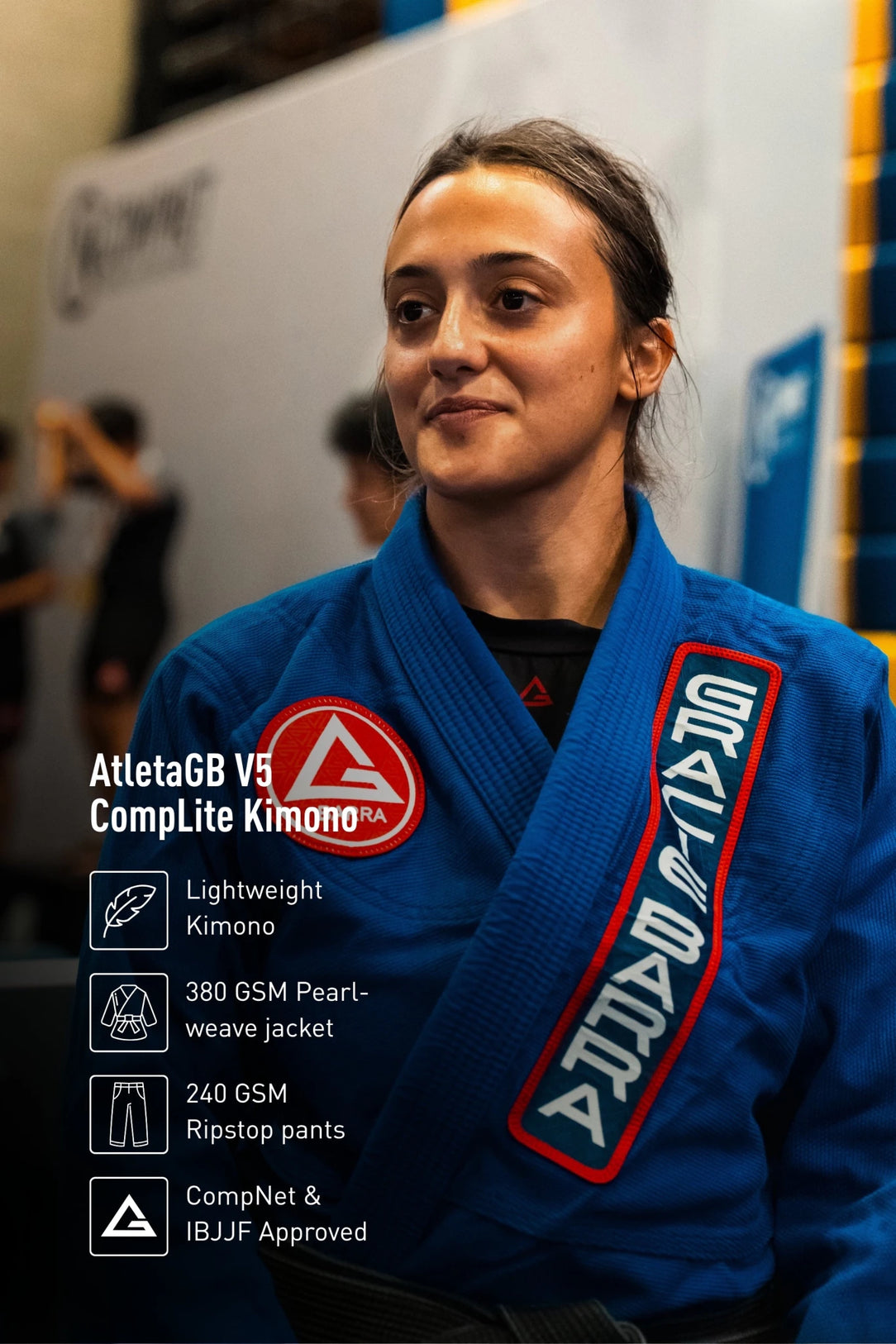 AtletaGB V5 CompLite Womens Kimono - Blue