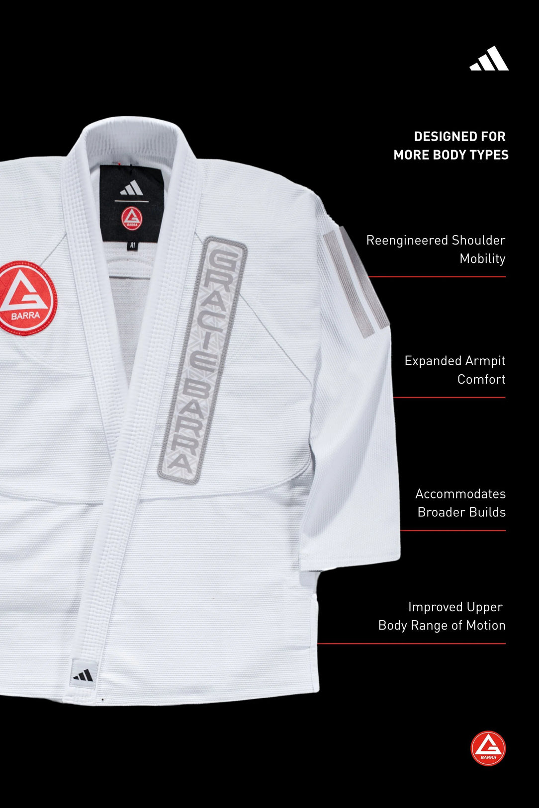 Axis Kimono by adidas - White