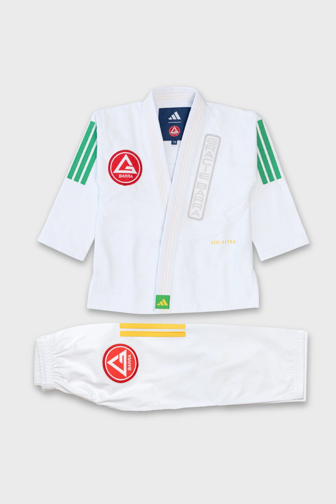 Brasileiro Youth Kimono by adidas - White