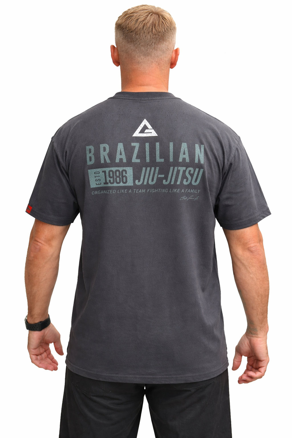 Tactical Oversized Tee - Graphite Grey