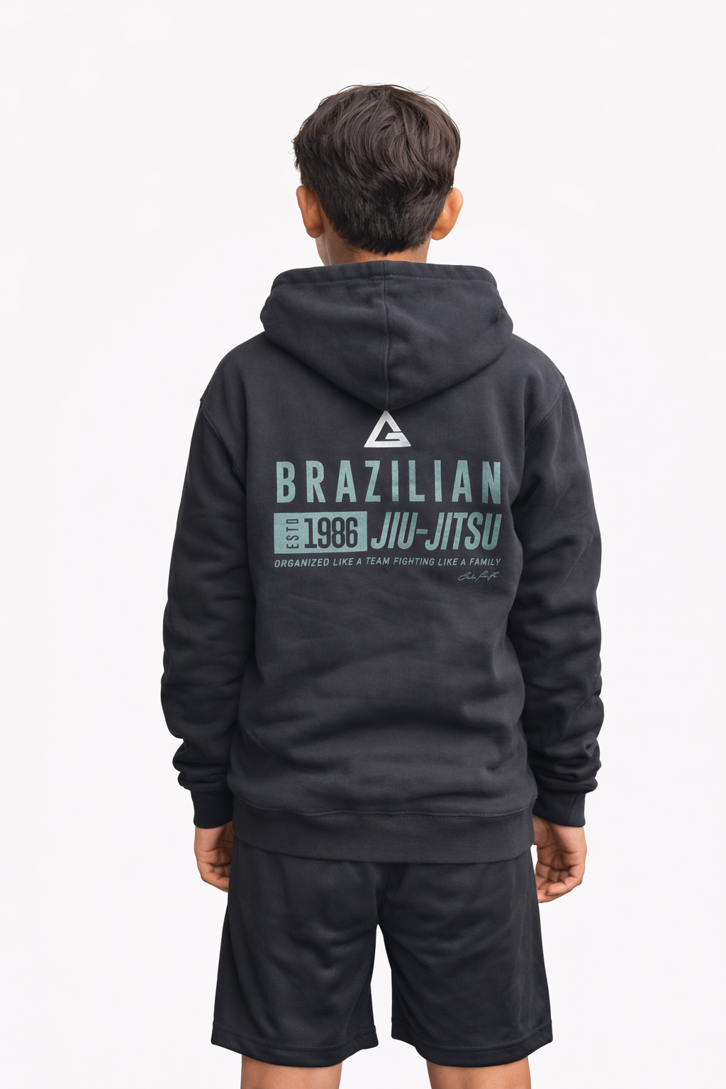 Tactical Youth Hoodie - Black