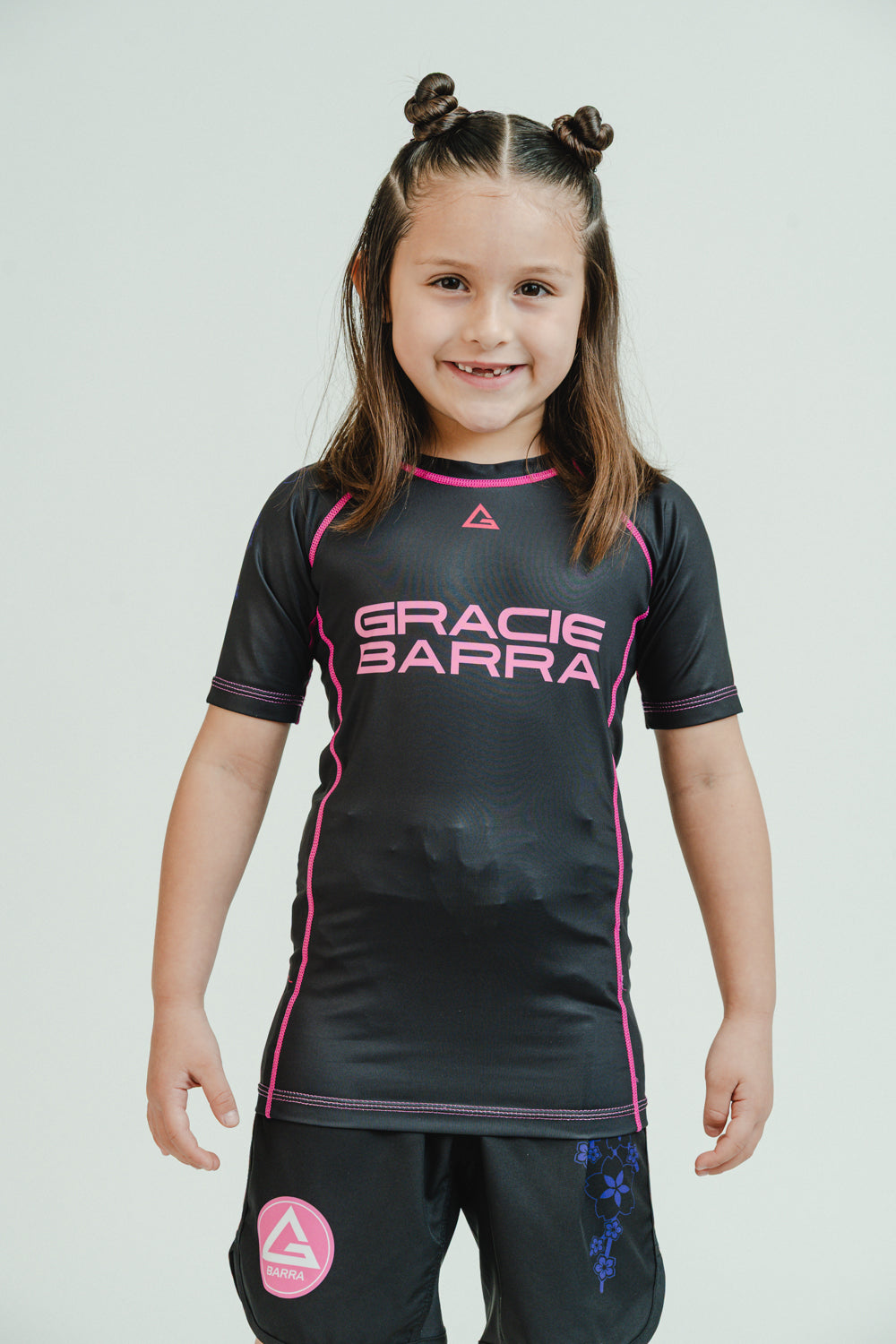 Sakura Youth Rashguard - Black