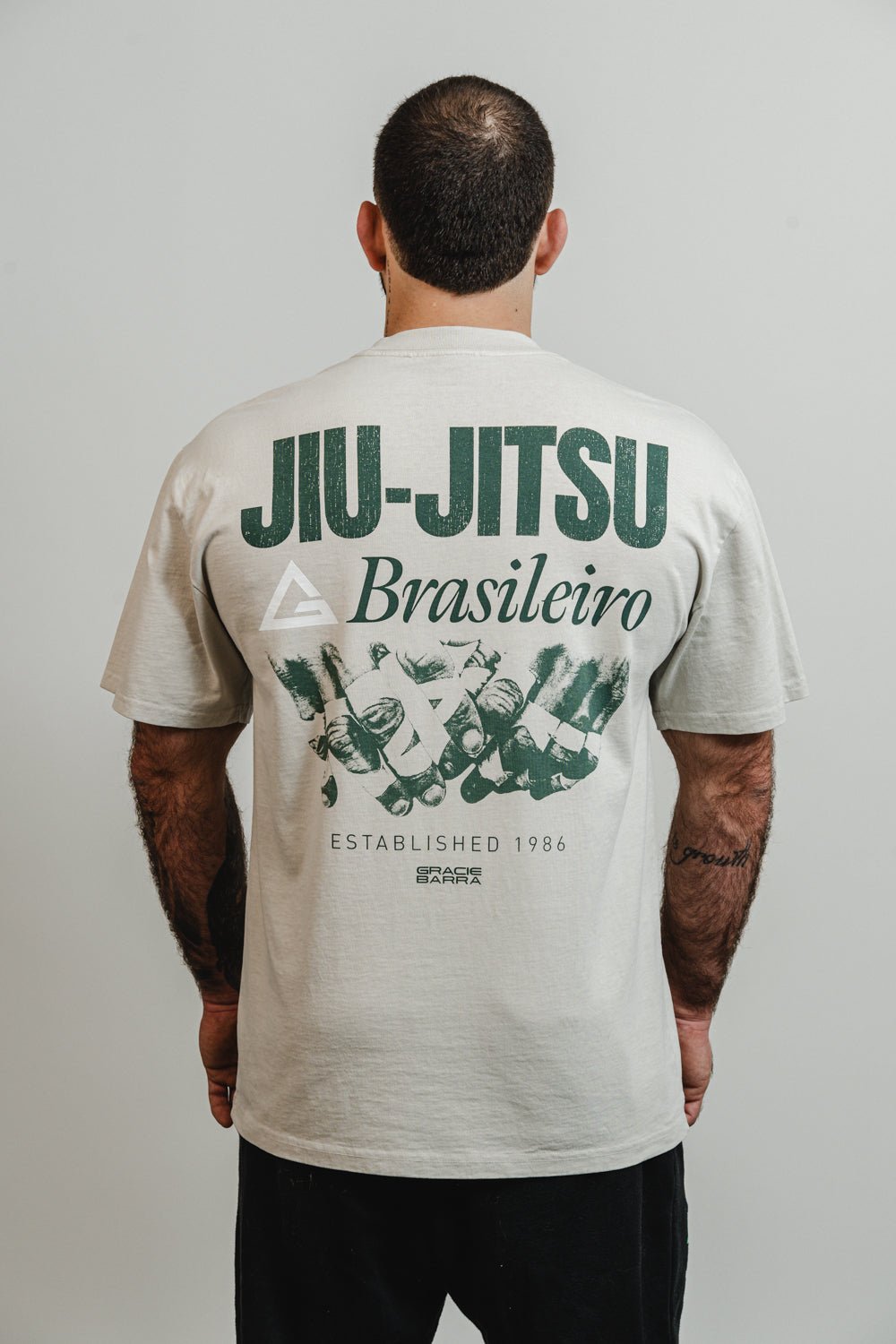 GB Grip Oversized Tee - Natural