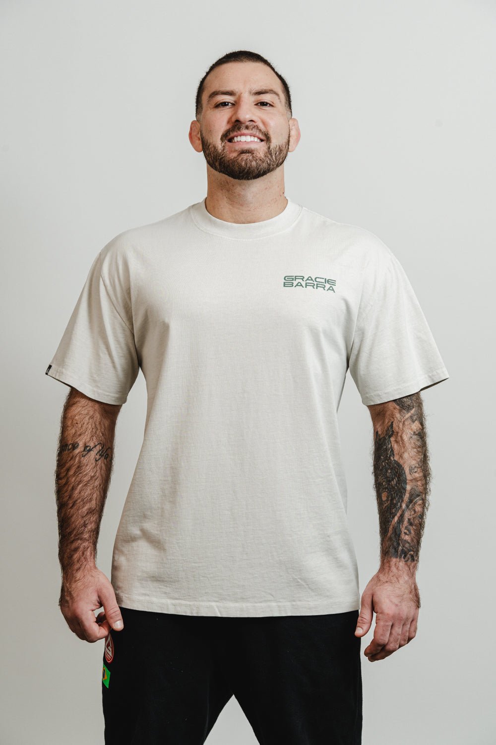 GB Grip Oversized Tee - Natural