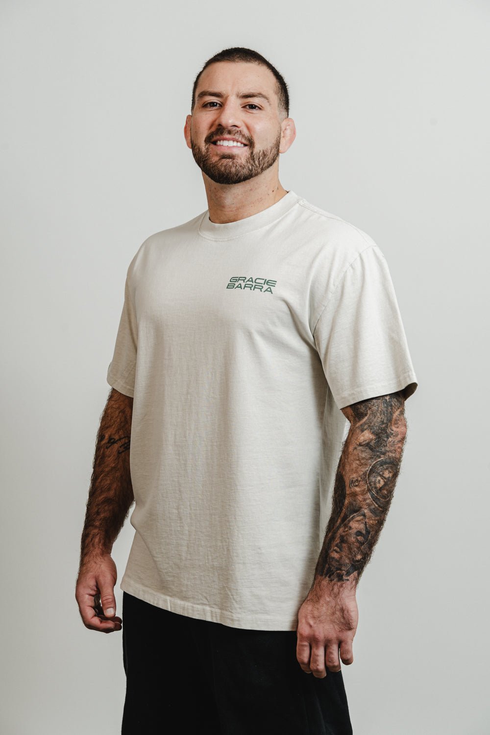 GB Grip Oversized Tee - Natural