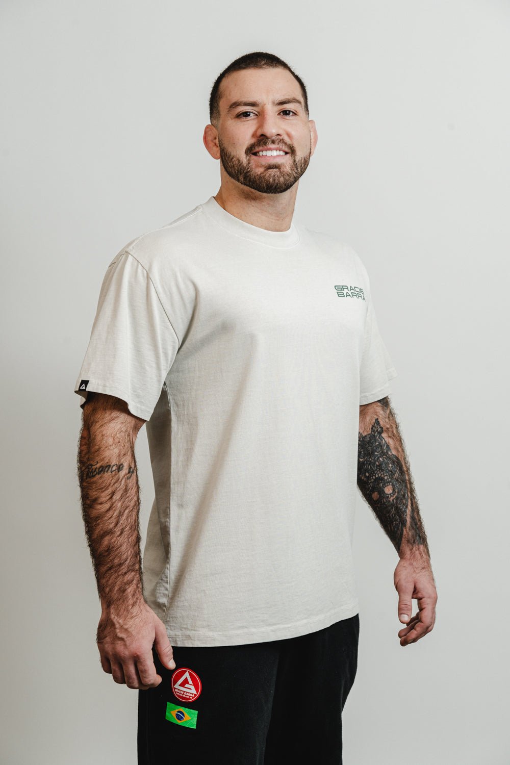 GB Grip Oversized Tee - Natural