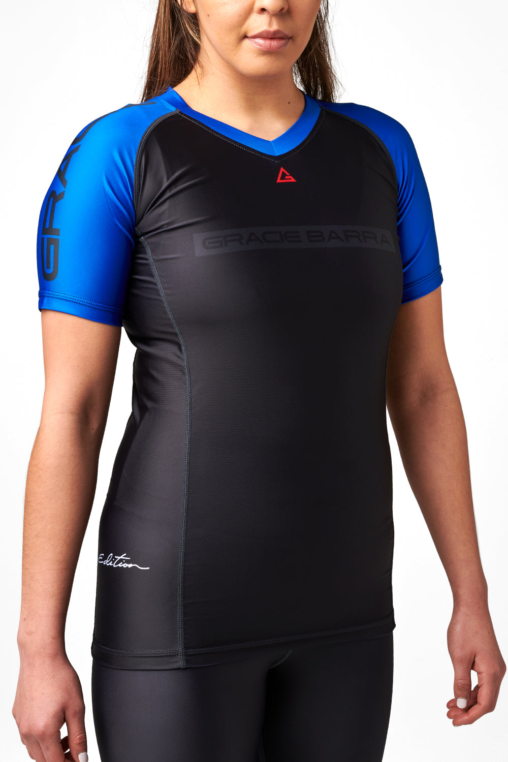 Great Britain Rash Guard GB Edition S/S Womens Ranked Rashguard - Blue – GB Wear Canada