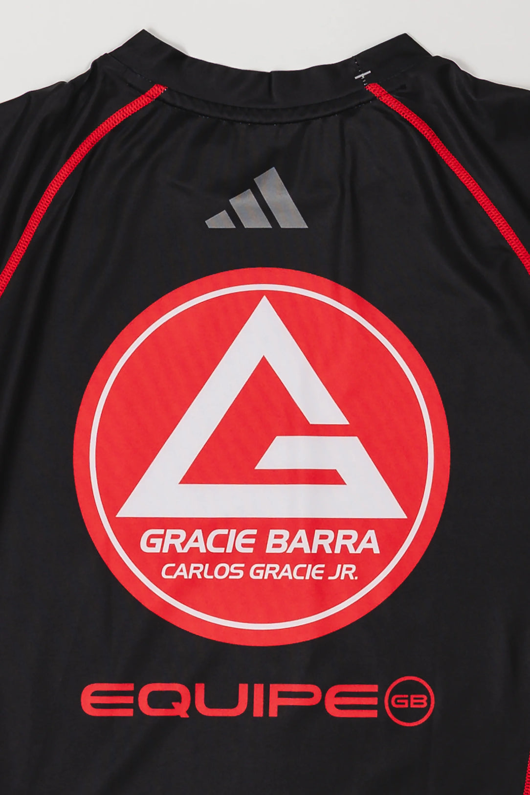 III Stripes Ranked Rashguard by adidas - Black