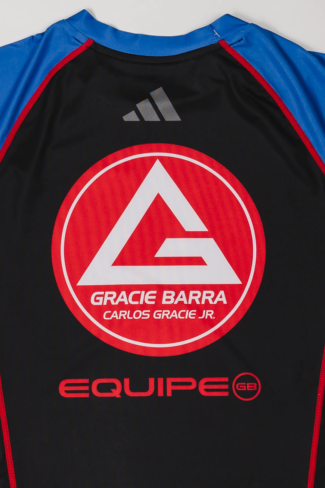 III Stripes Ranked Rashguard by adidas - Blue