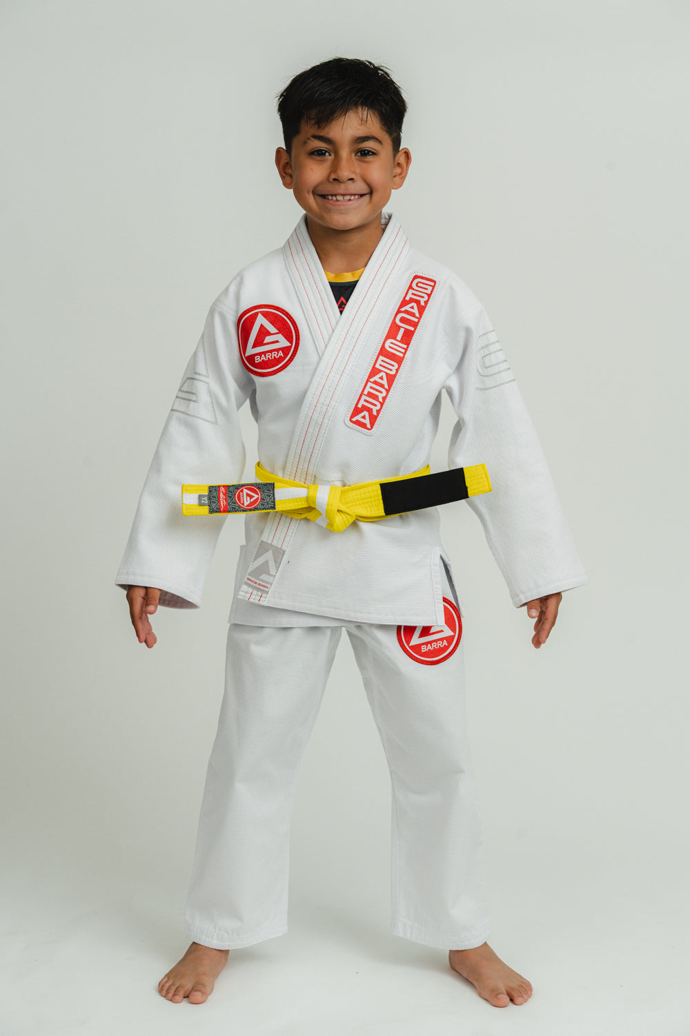 Legacy Shadow Youth Kimono - White