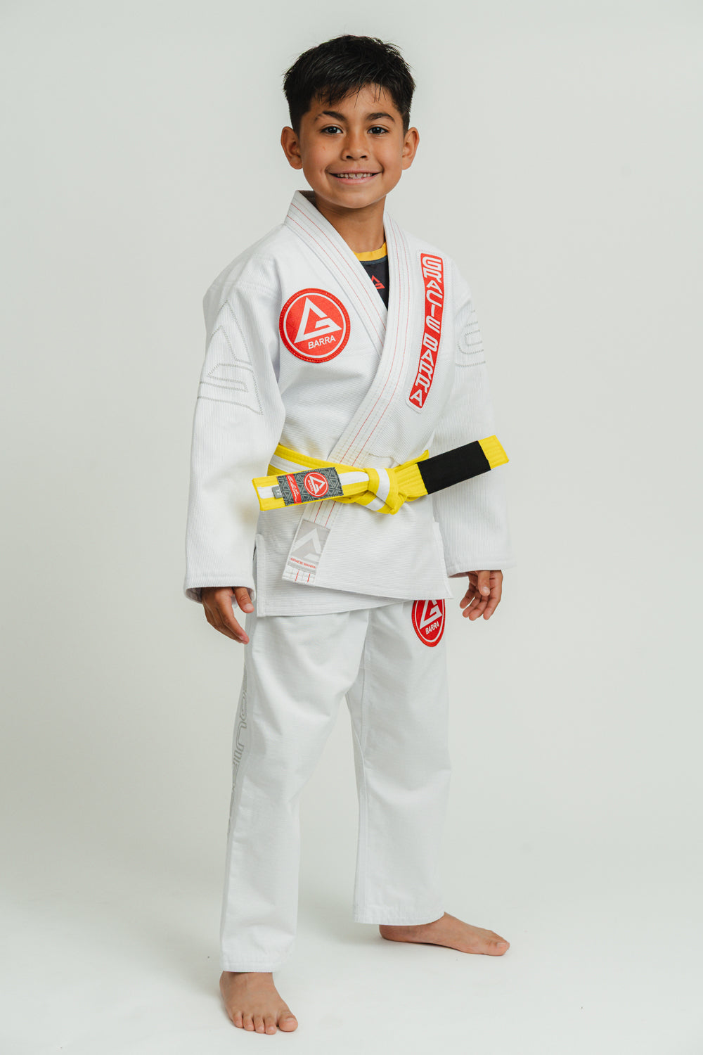 Legacy Shadow Youth Kimono - White