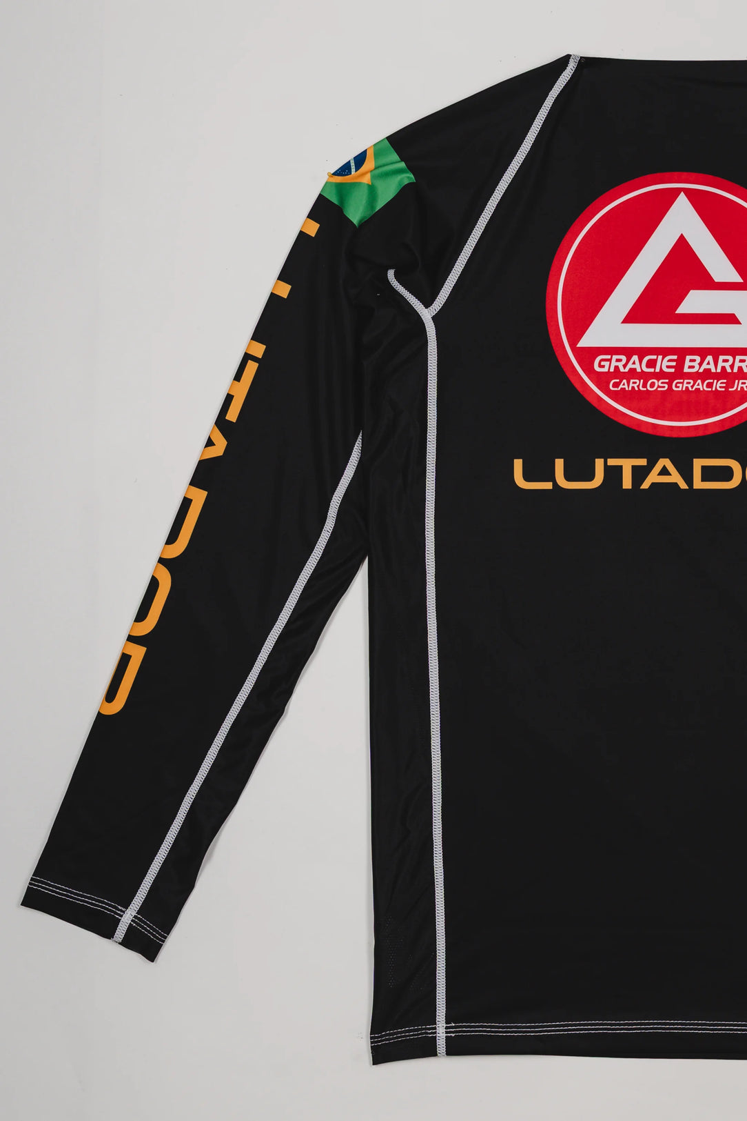 Lutador Longsleeve Ranked Rashguard - Black