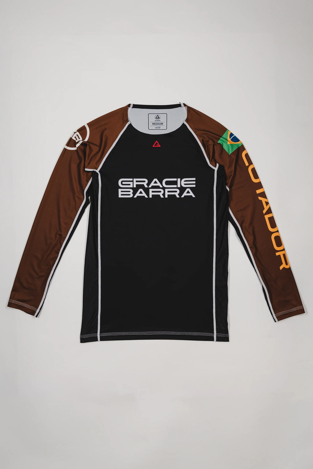 Lutador Longsleeve Ranked Rashguard - Brown