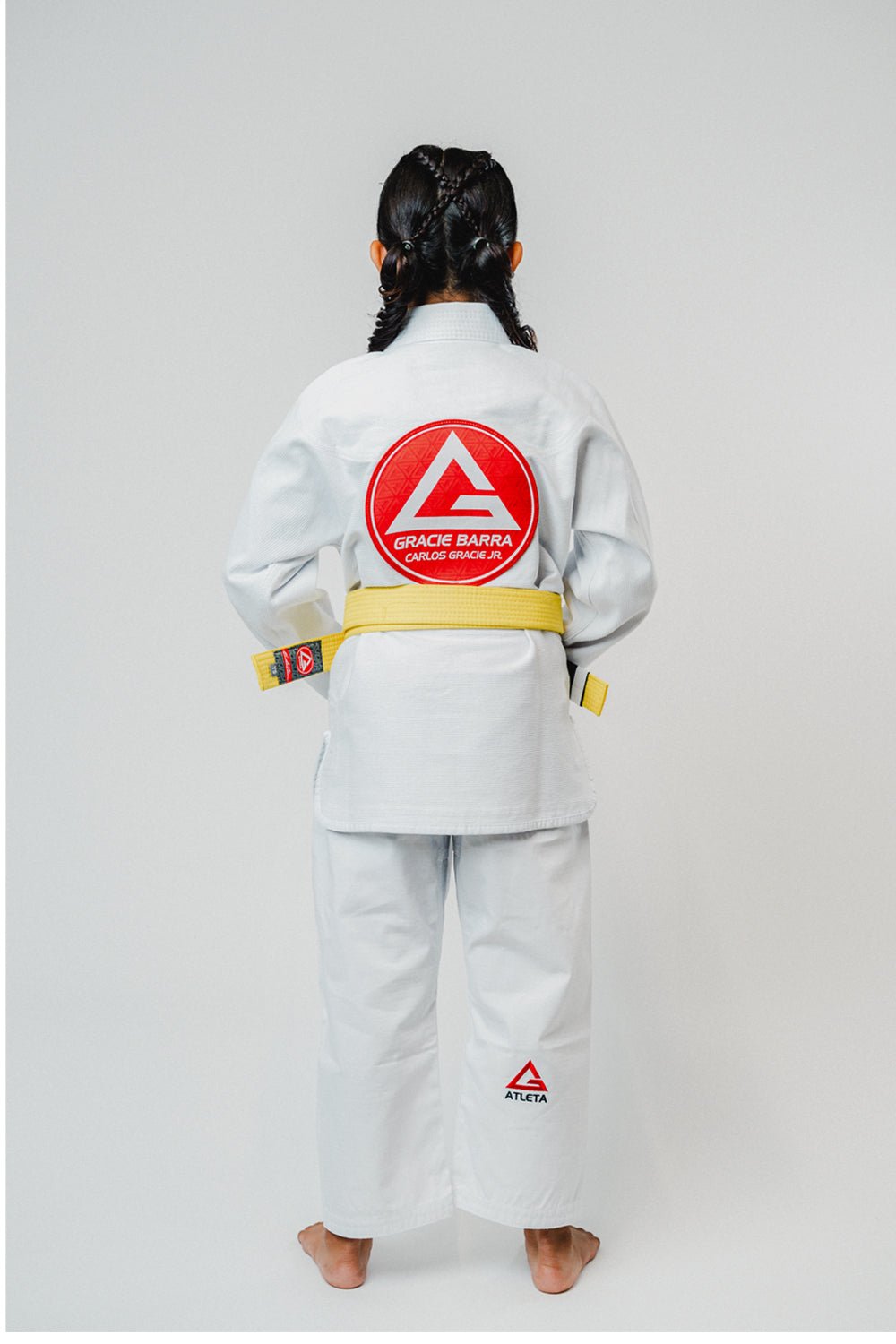 AtletaGB V4 Youth Kimono - White