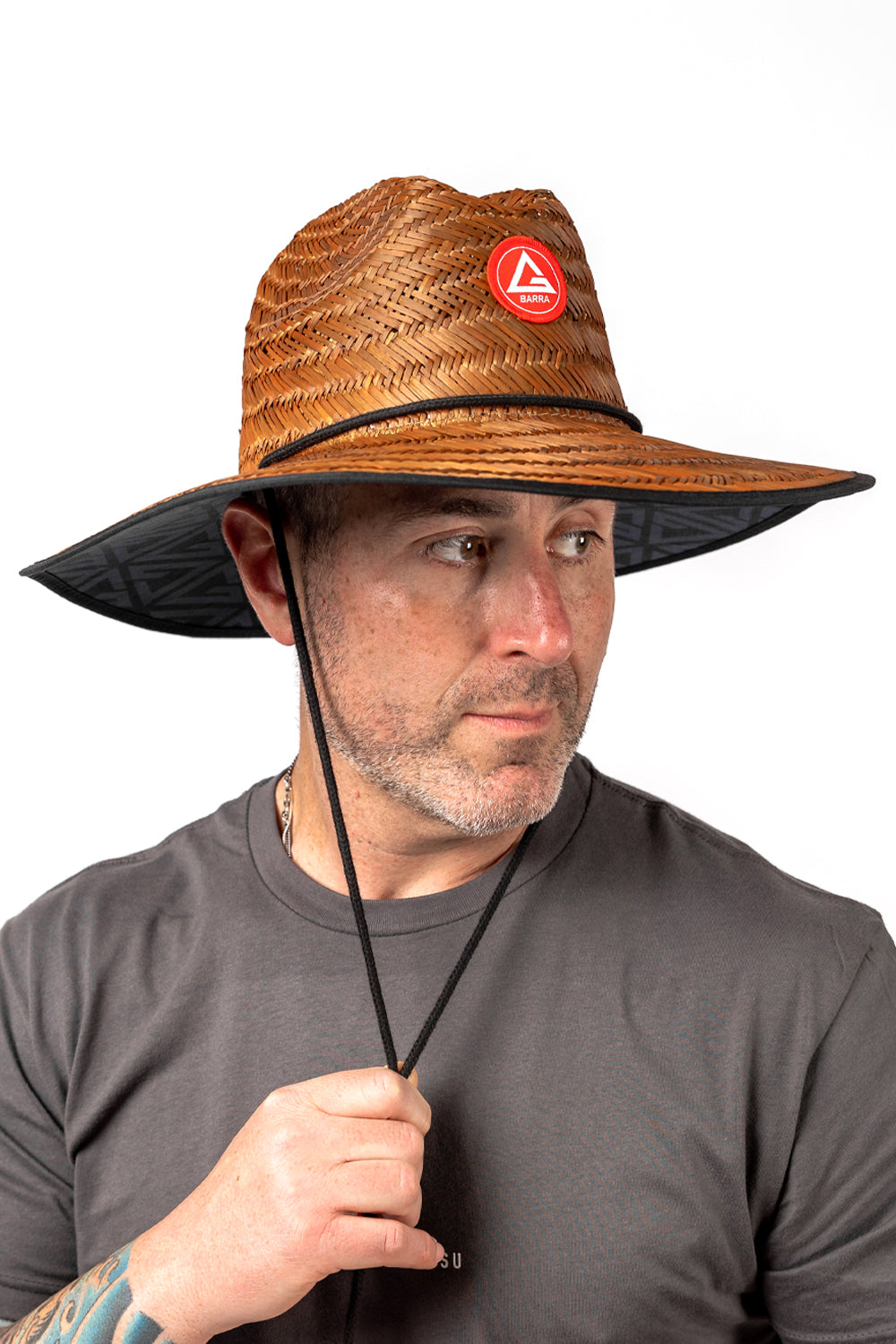 Red Shield Classic Straw Hat - Natural – GB Wear Canada