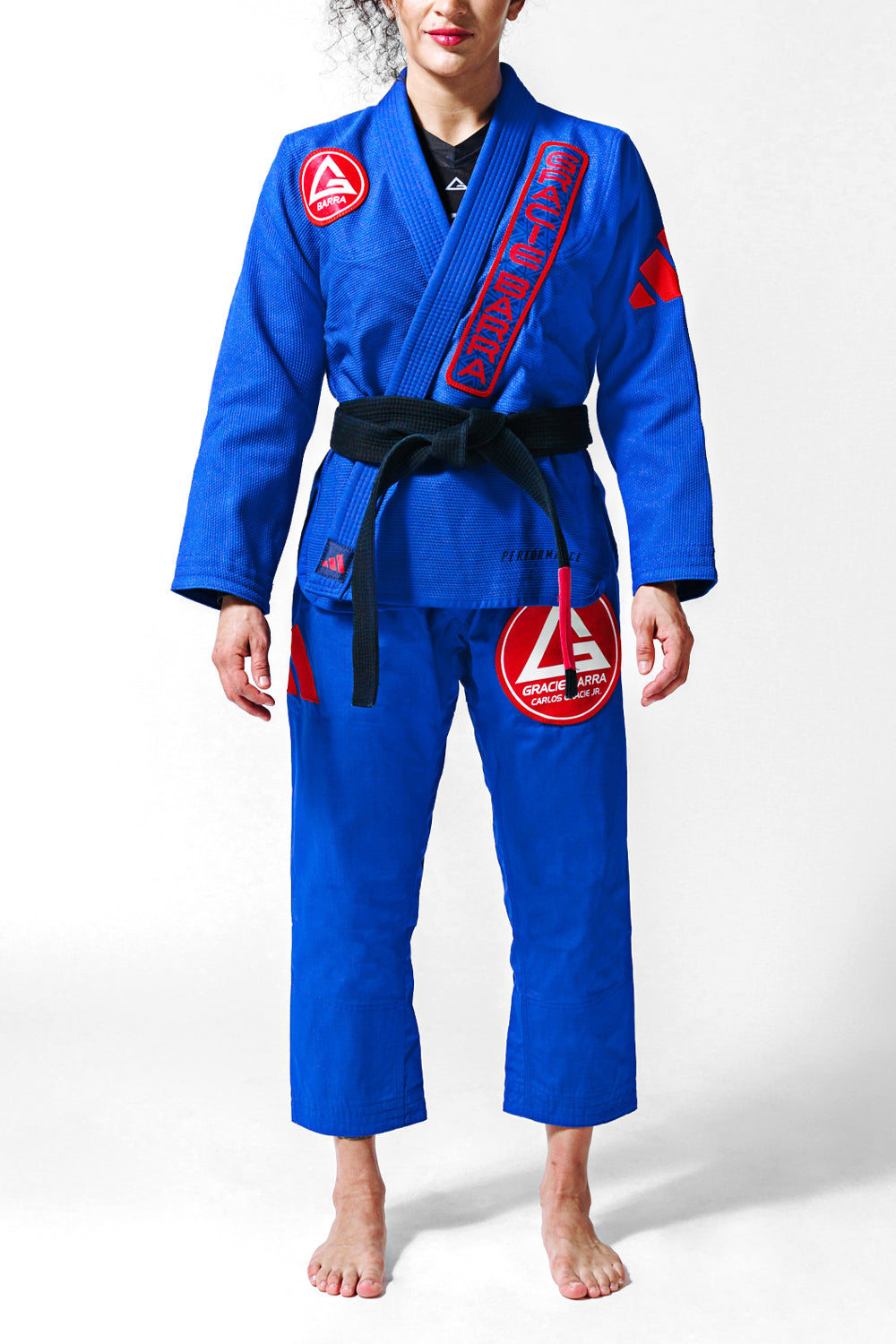 Barra Performance Womens Kimono by Adidas Blue GB Wear Canada
