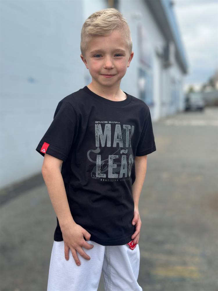 Mata Leao Youth Tee - Black