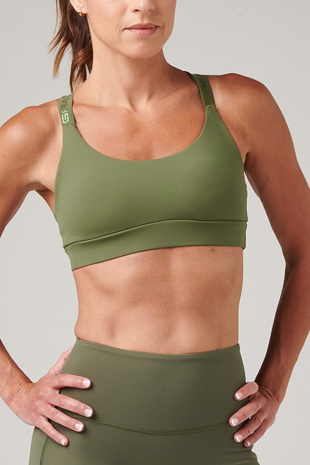 GB Elevate Sports Bra - Green