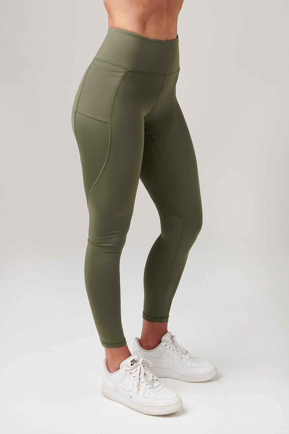 GB Elevate High Waist Leggings - Green