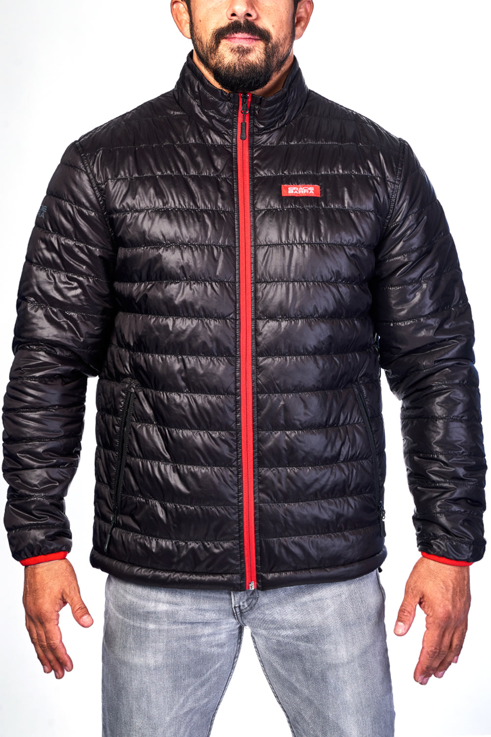 Stacked Puffer Jacket Mens