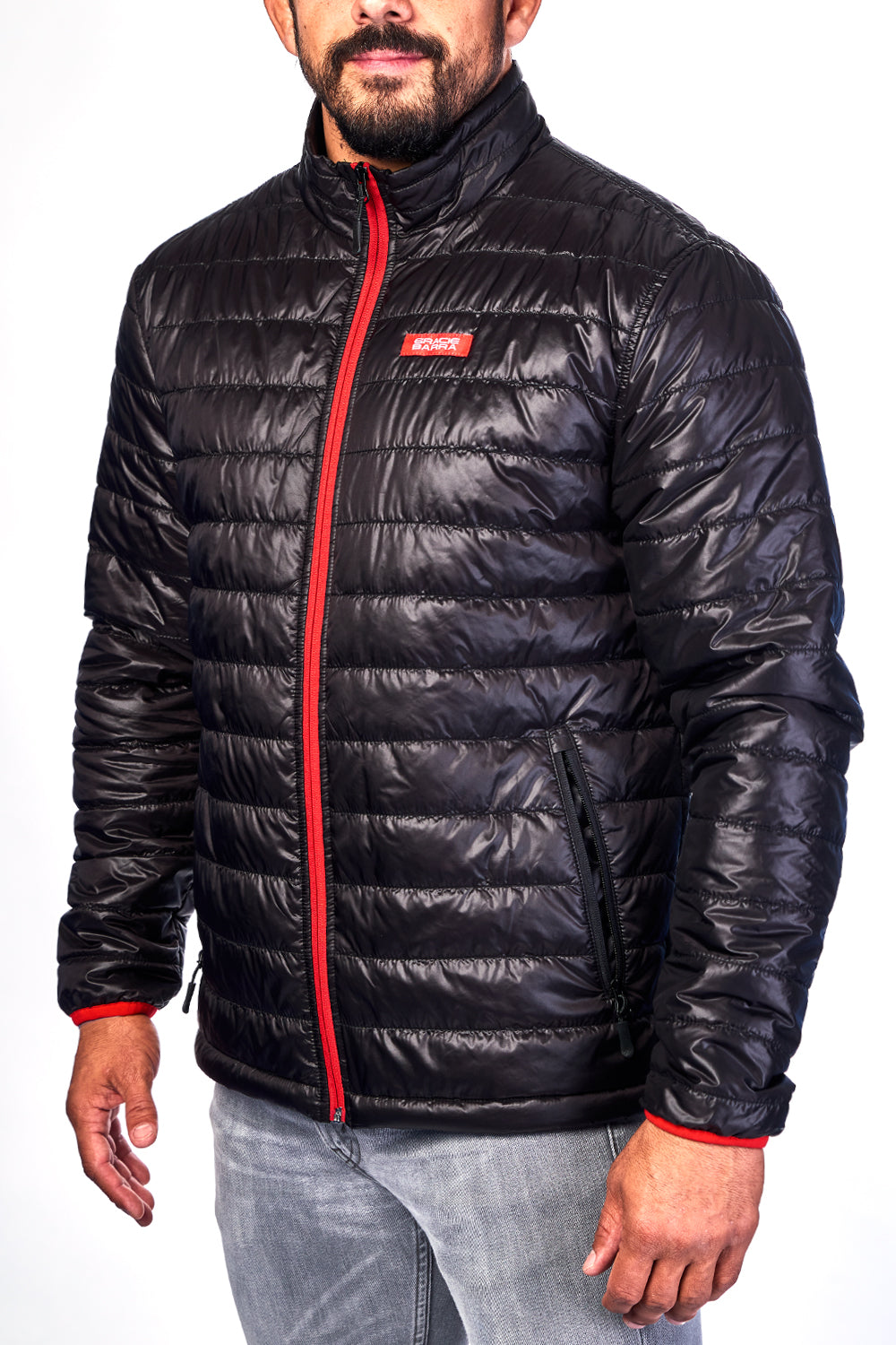 Stacked Puffer Jacket Mens