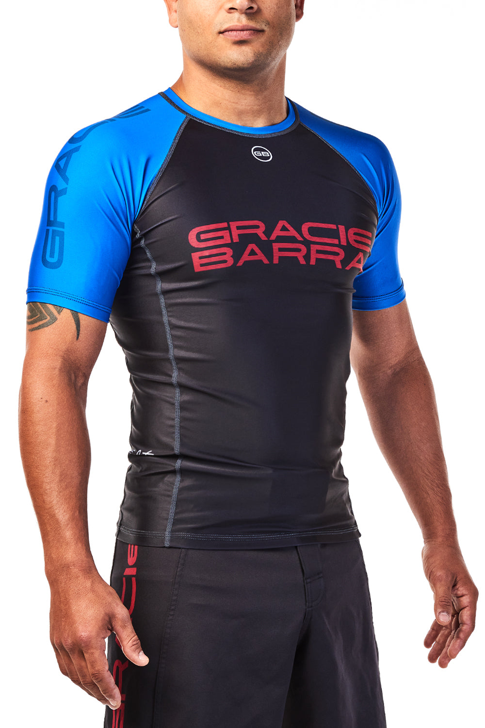 Reorg Rash Guard Blue Mens Ranked Rashguard V2 - Blue – GB Wear Canada