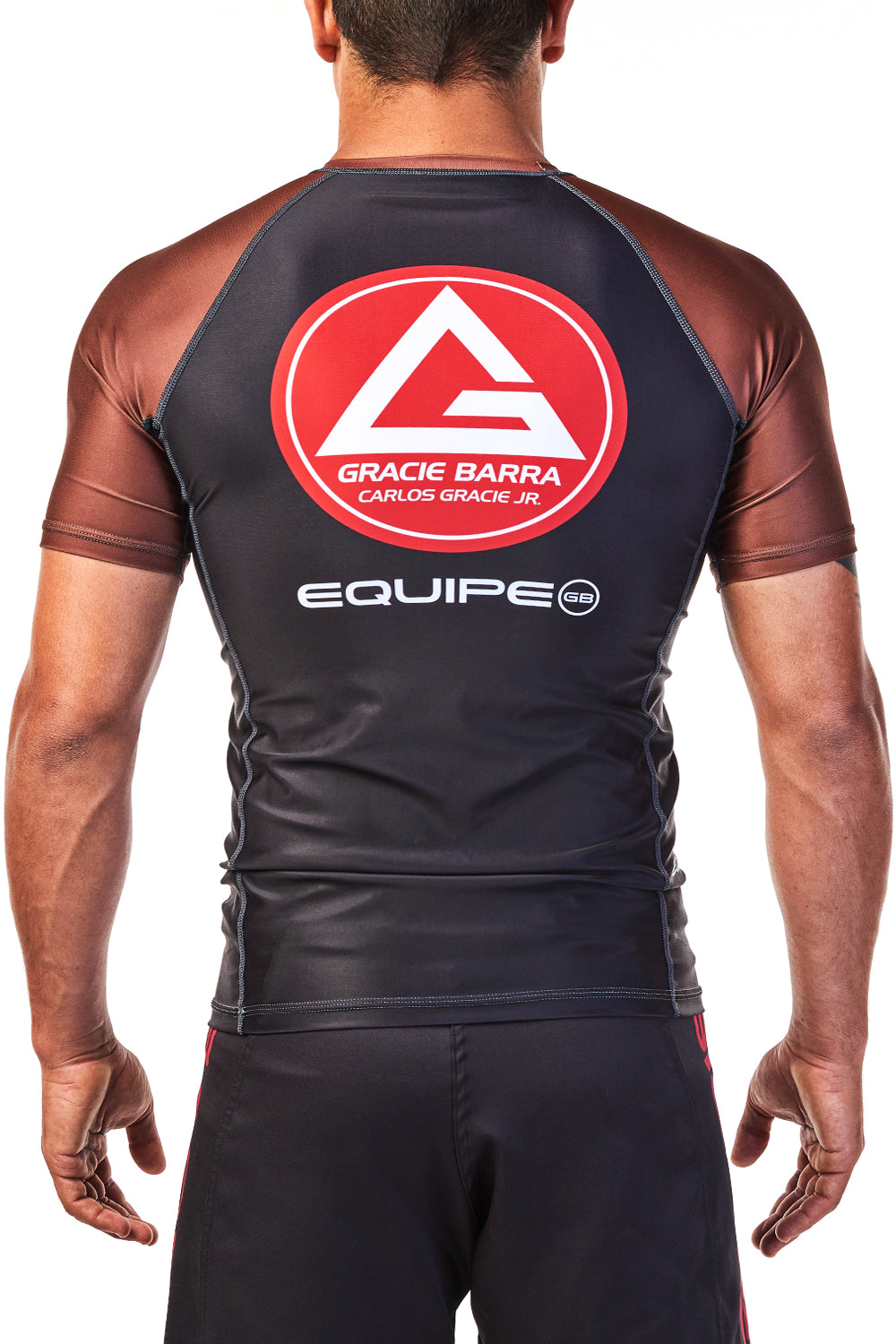 Mens Ranked Rashguard V2 - Brown