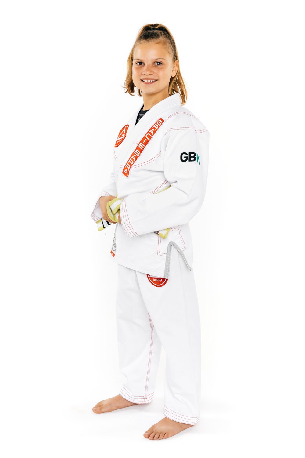GBK V2 Kimono Youth - White