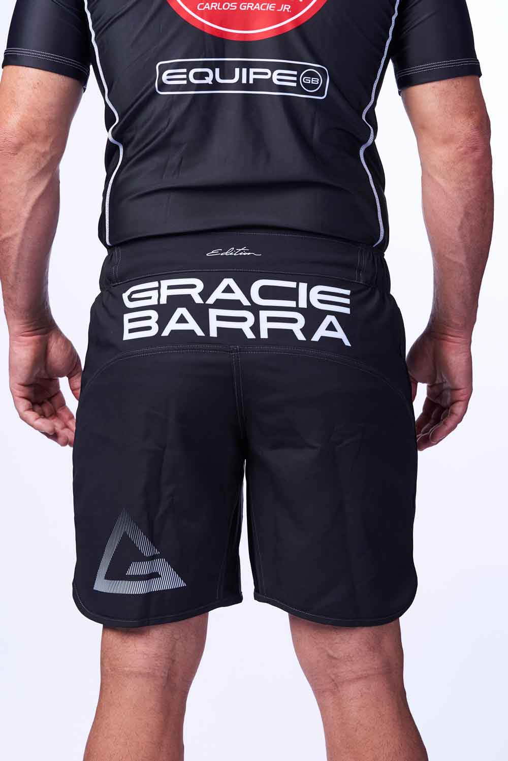 Unisex Training Short Velcroless Fitted - Black