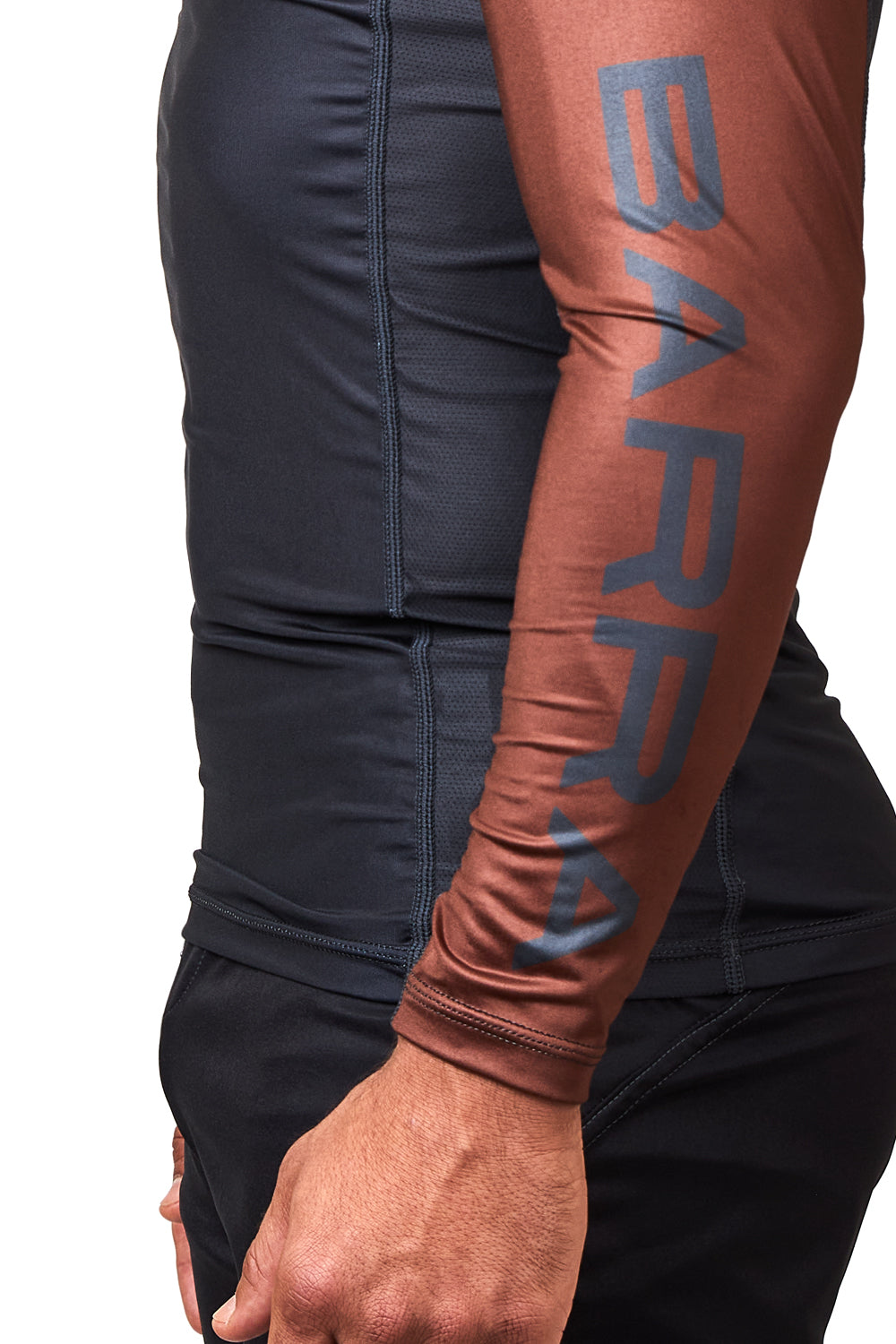 GB Edition L/S Ranked Rashguard - Brown