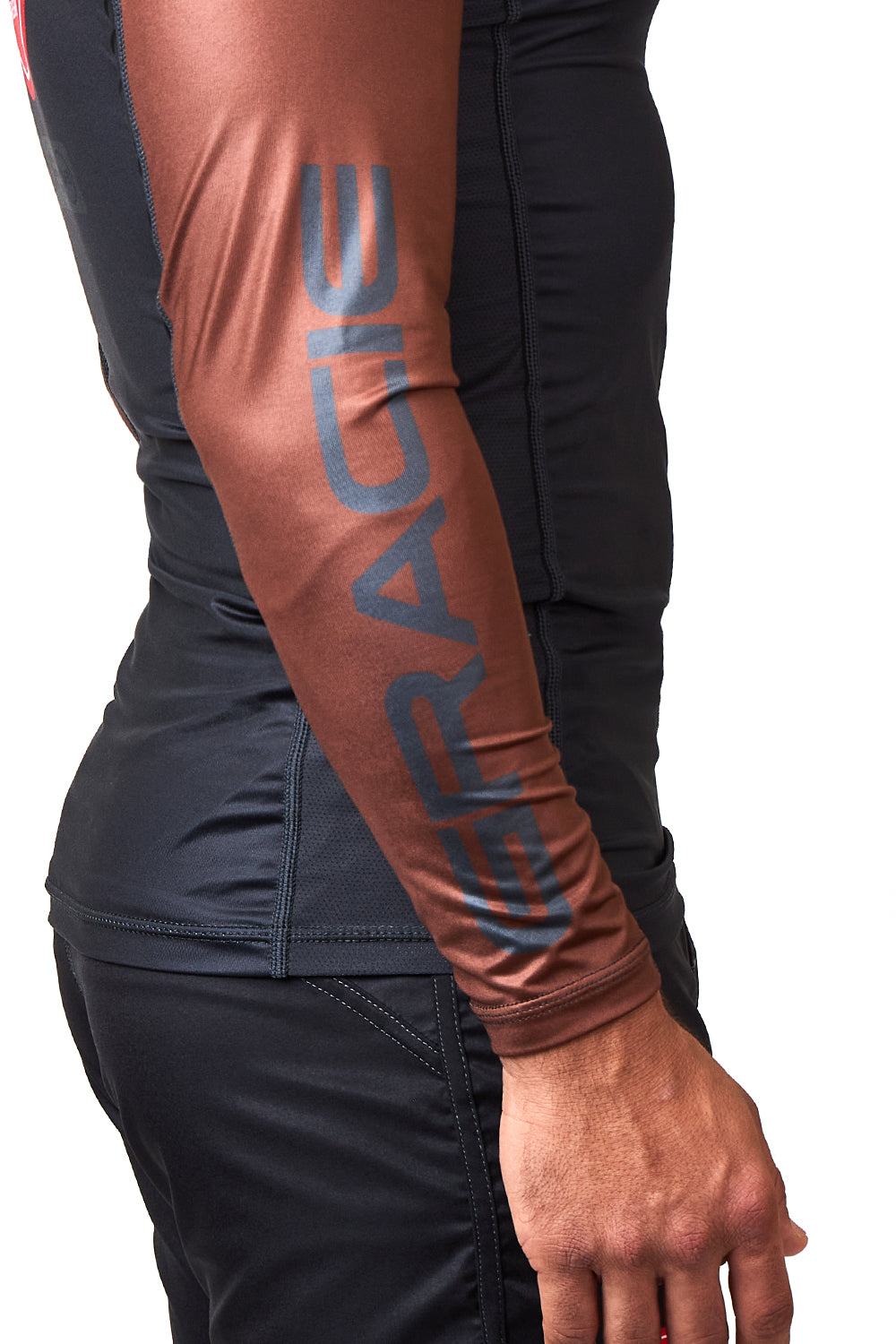 GB Edition L/S Ranked Rashguard - Brown