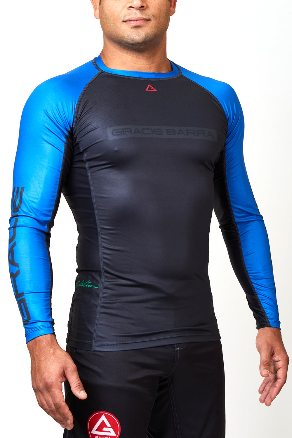 Reorg Rash Guard Blue GB Edition L/S Ranked Rashguard - Blue – GB Wear Canada