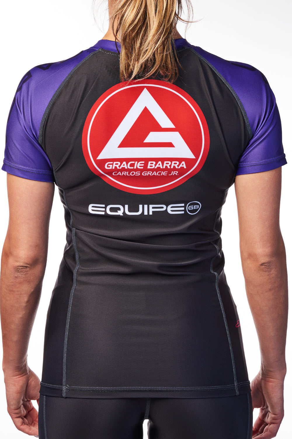 Womens Ranked Rashguard V2 - Purple