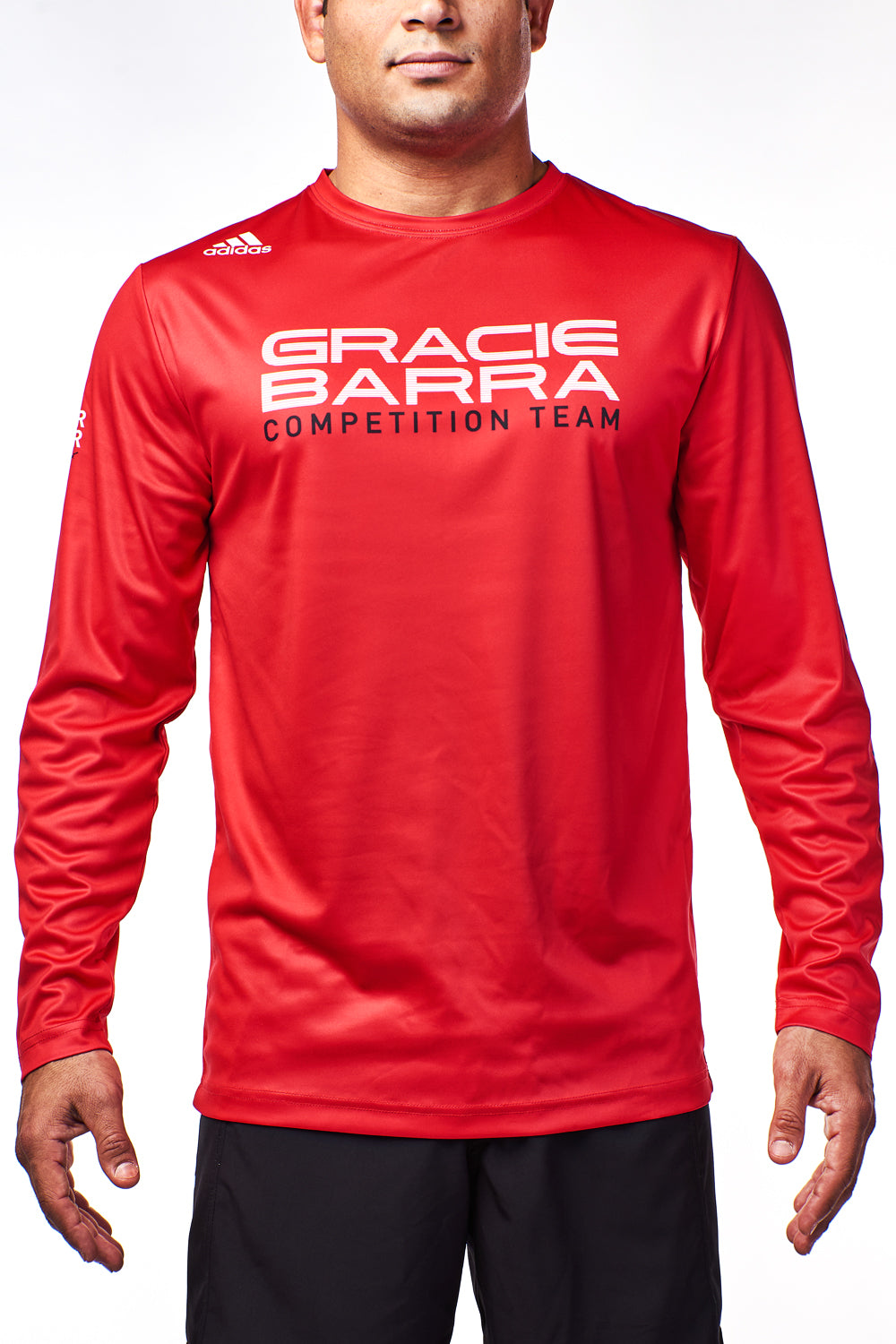 Comp Team L/S Tech Tee by Adidas - Red