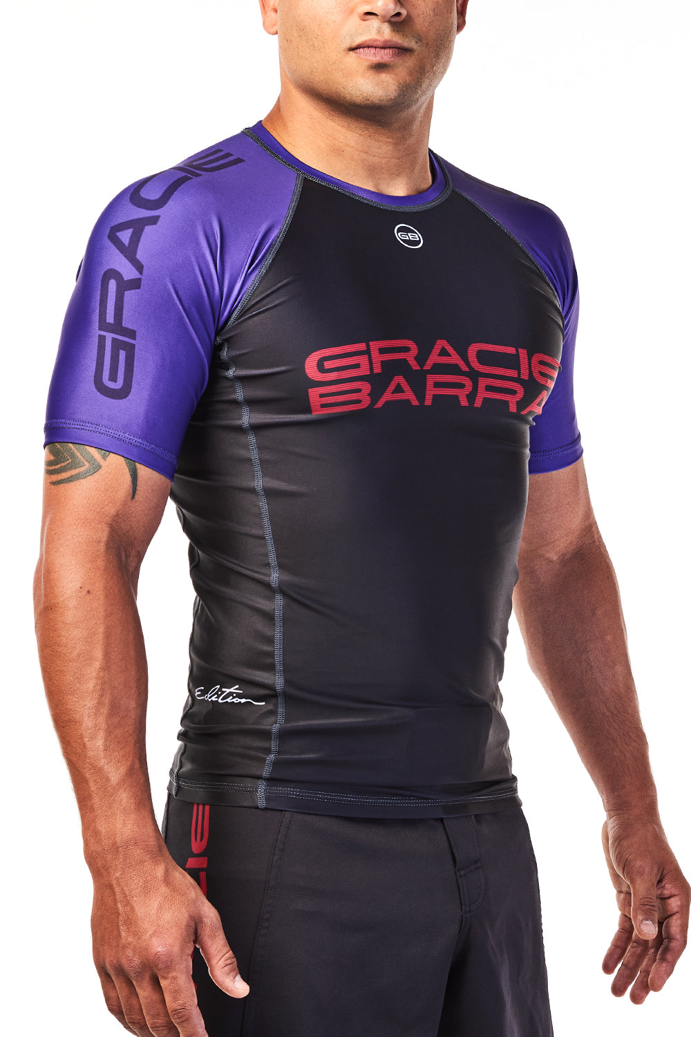 Mens Ranked Rashguard V2 - Purple