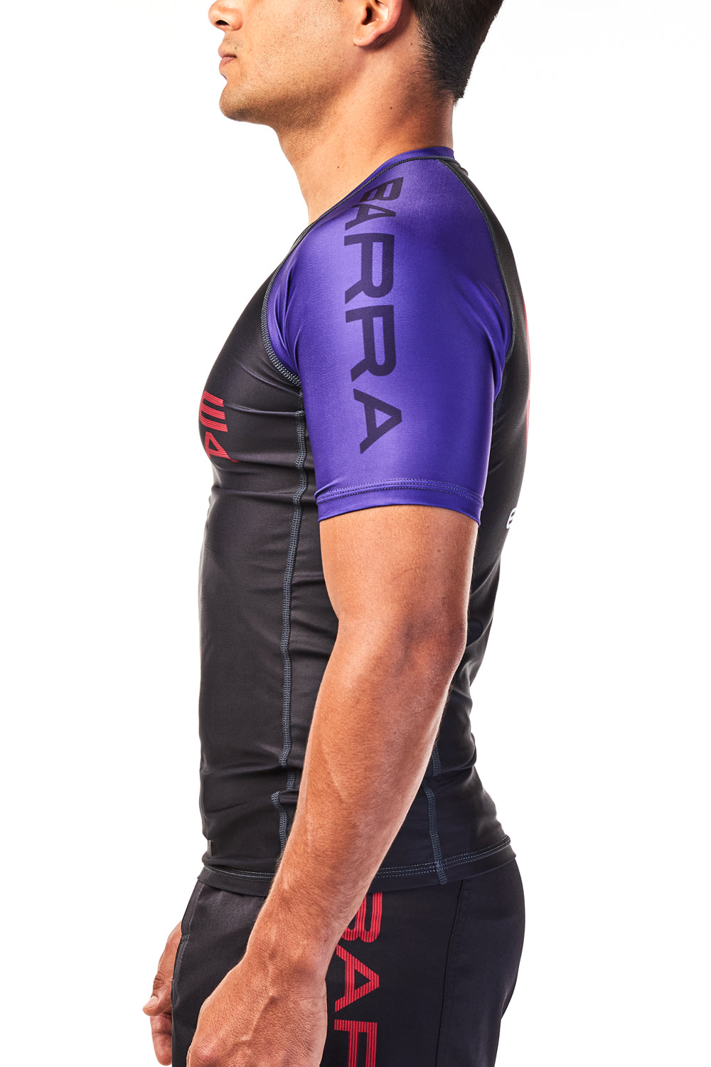 Mens Ranked Rashguard V2 - Purple