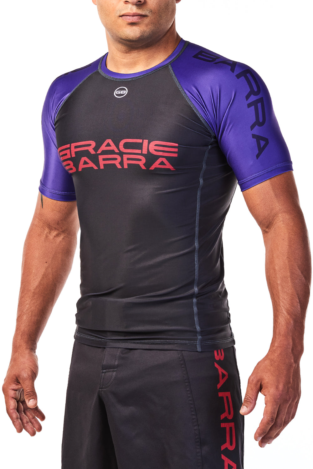 Mens Ranked Rashguard V2 - Purple