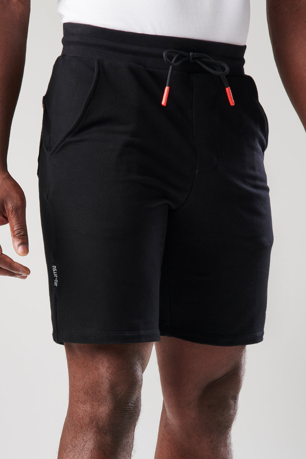 Red Shield Classic Lounge Short - Black