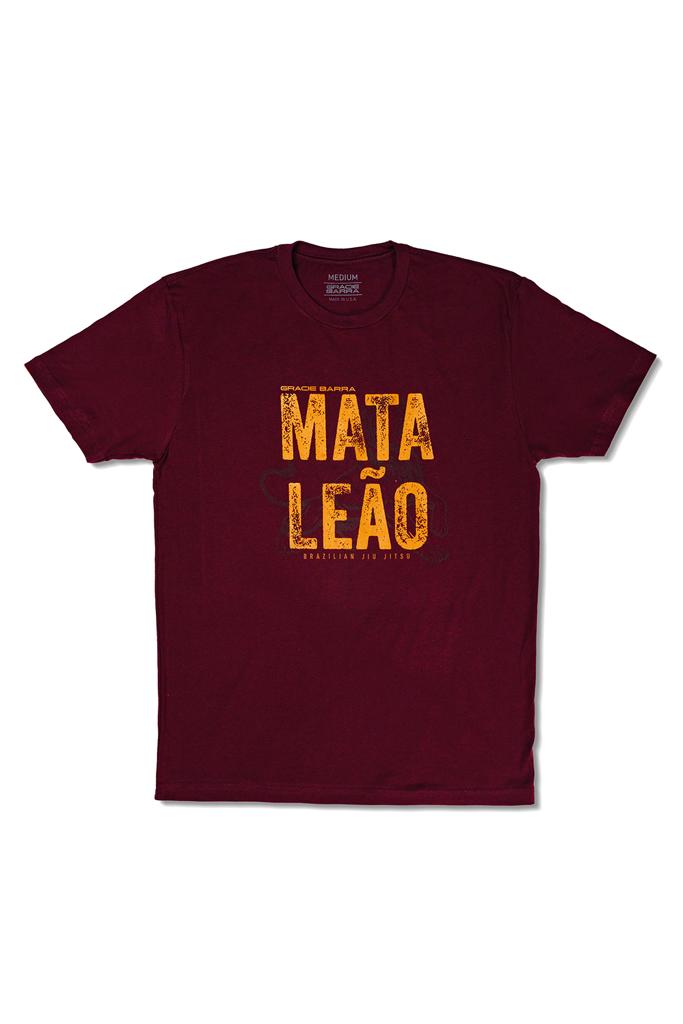 Mata Leao Tee - Maroon