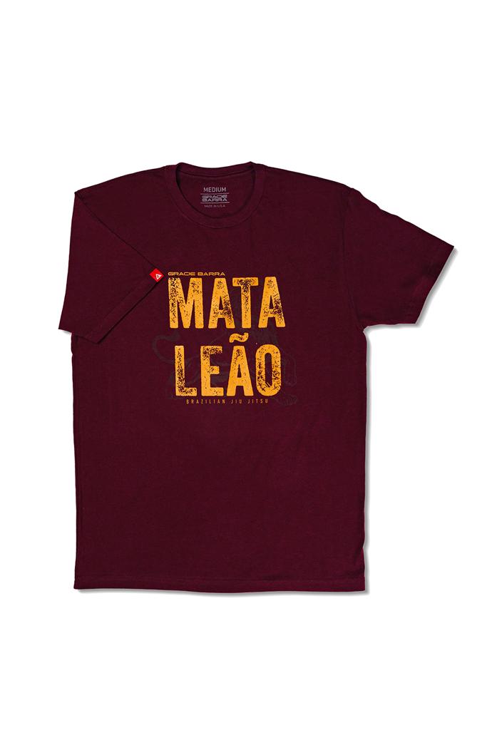 Mata Leao Tee - Maroon